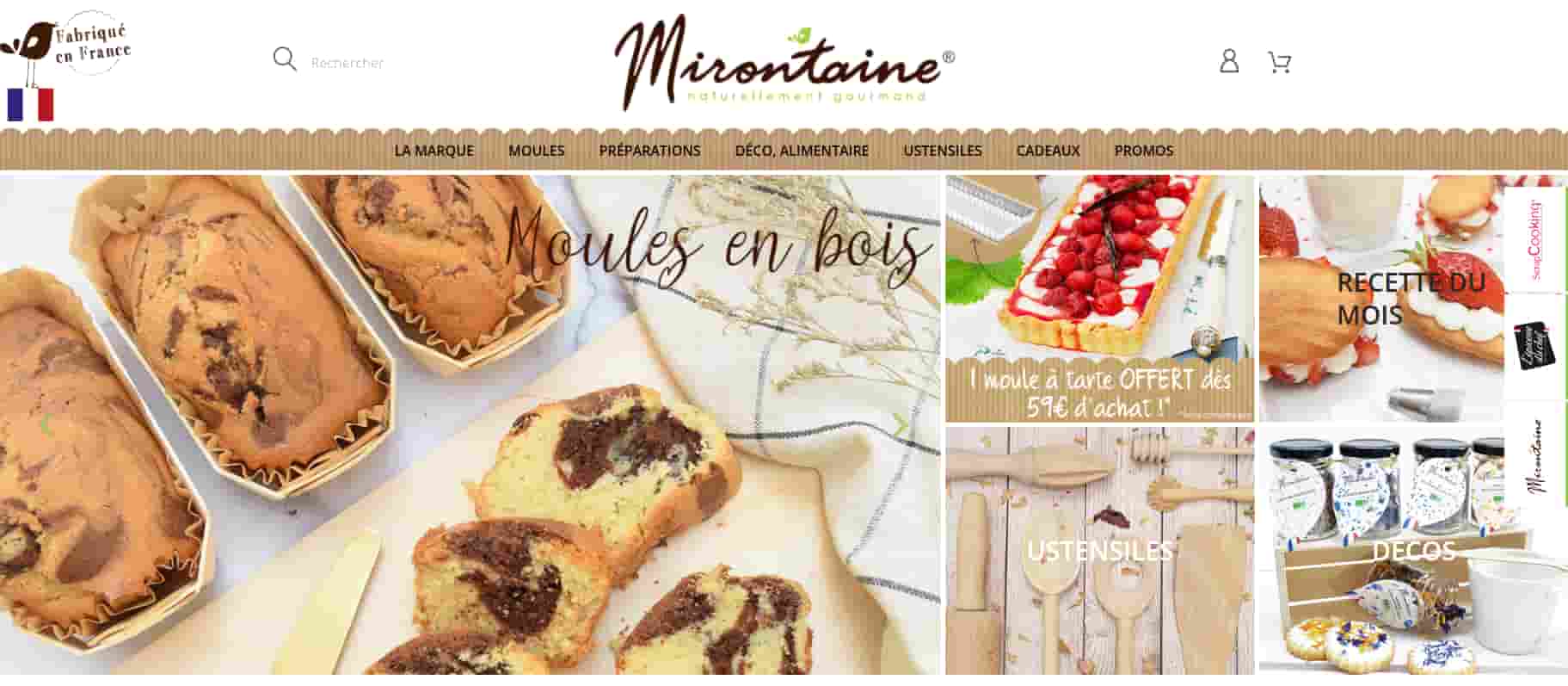 site internet Mirontaine